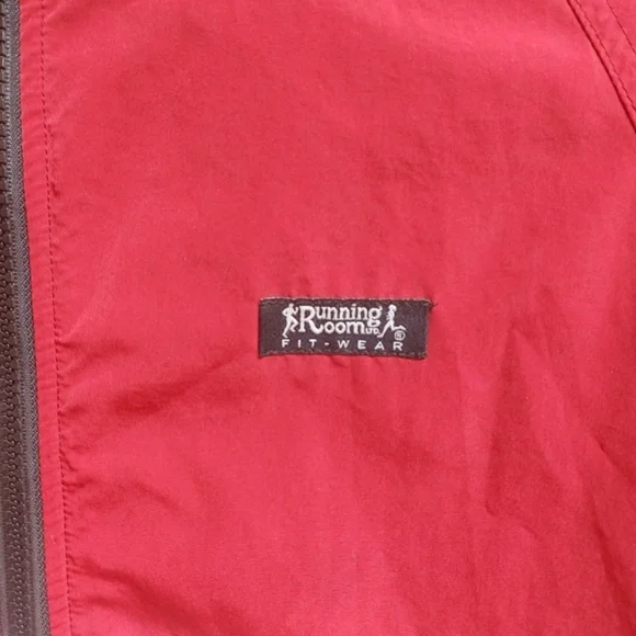 Red Jacket with Reflective Stripes - Picture 3 of 7